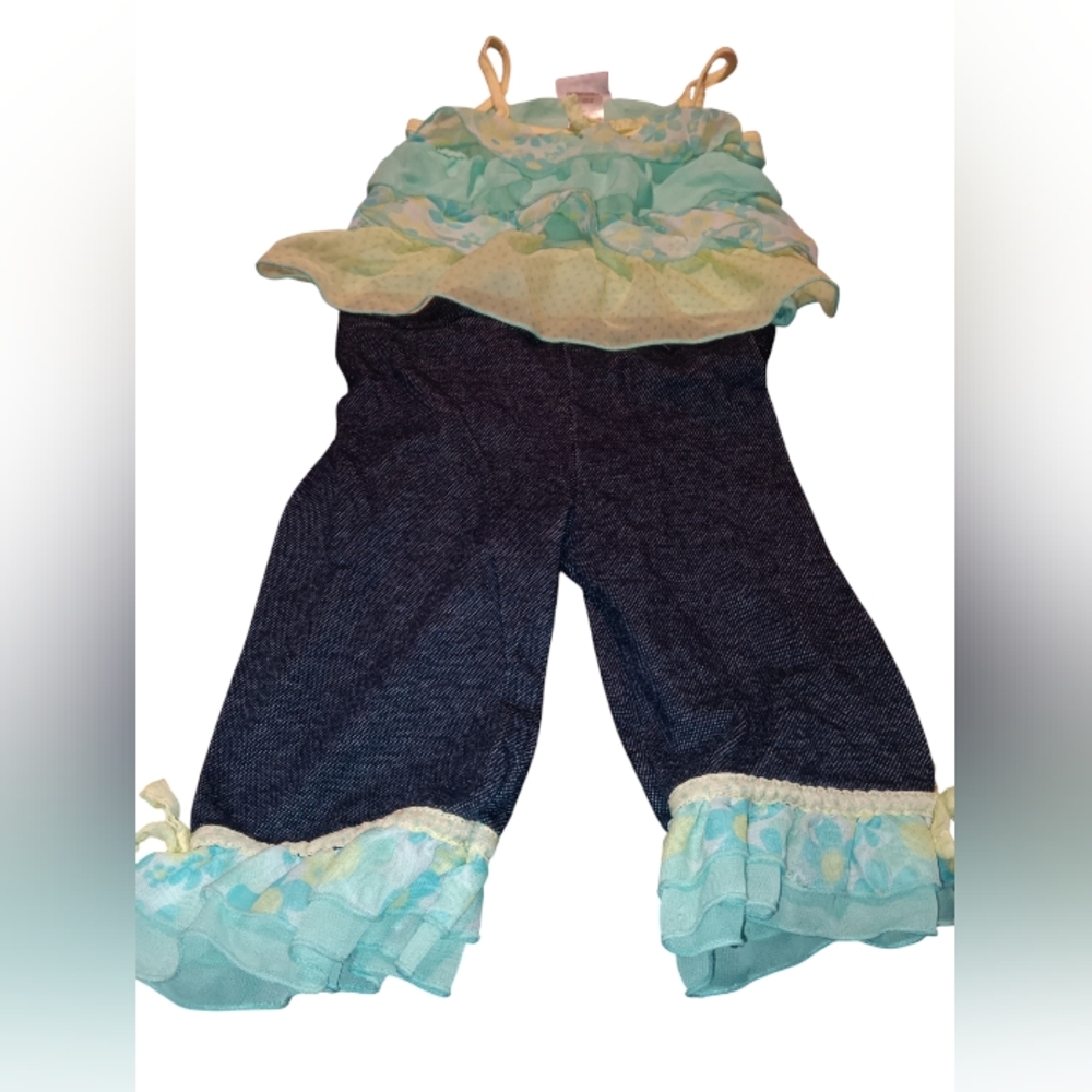 Little girls capri set